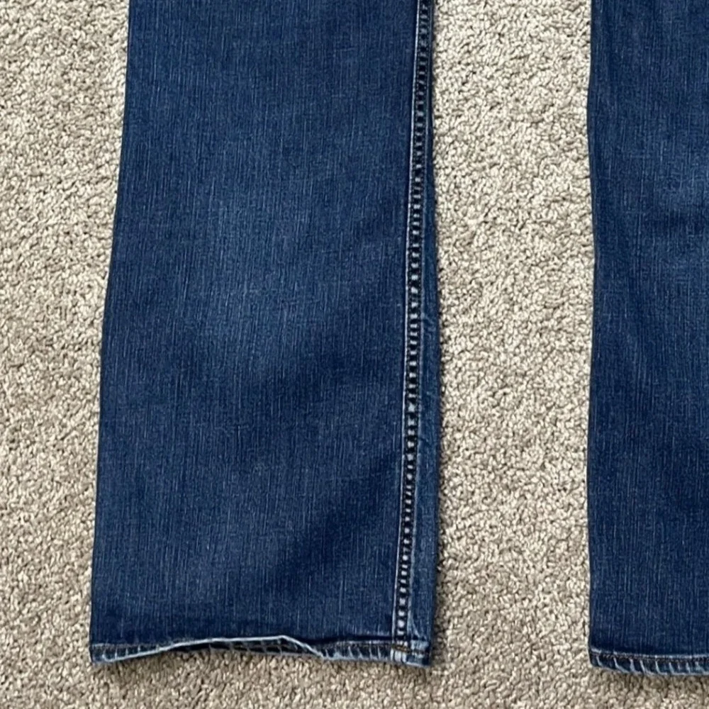 Banana Republic Jeans Mens 38x36 Medium Wash Straight Leg Stretch 5 Pocket Denim